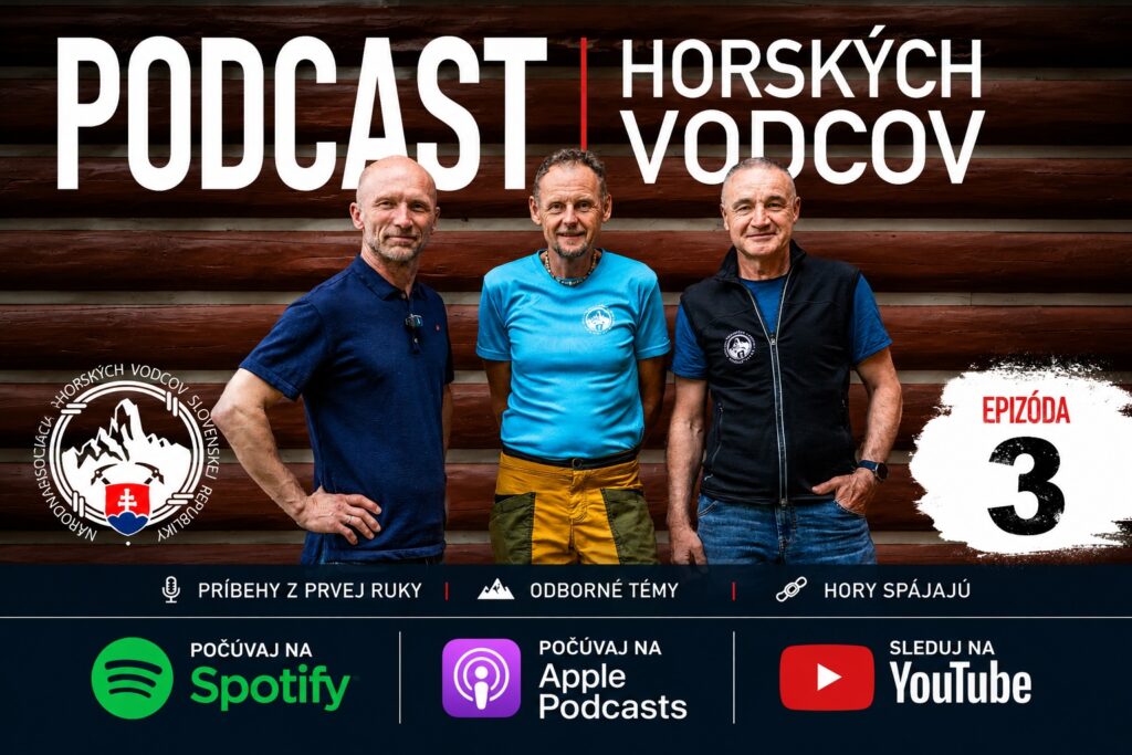 Tretia epizóda podcastu horských vodcov