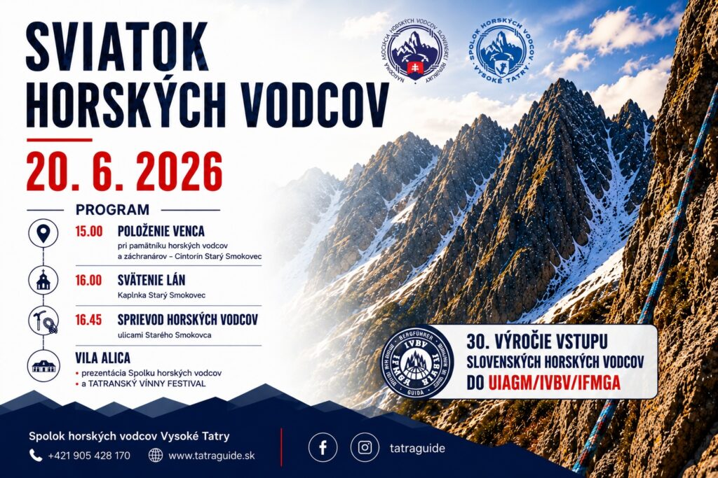 Sviatok horských vodcov 2026 vo Vysokých Tatrách