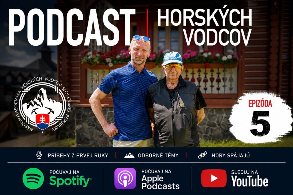 Piata epizóda podcastu horských vodcov